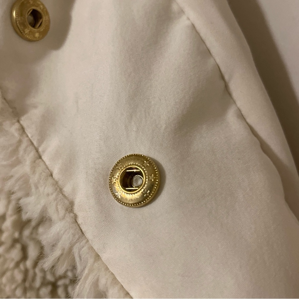 Michael Kors Sherpa Jacket Women Size S - Picture 5 of 15
